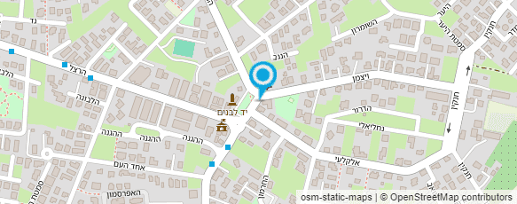 מפת הגעה אל מוניות יקיר