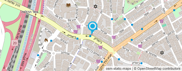 מפת הגעה אל זקס וזקס רואי חשבון