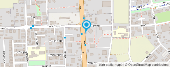 מפת הגעה אל אלינור אקסלרוד אברהם יועצת תזונה