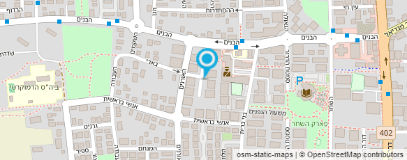 מפת הגעה אל בר נתן מיטל - תזונה בריאה