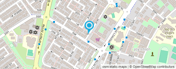 מפת הגעה אל "כזה אני רוצה"