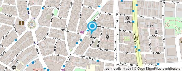 מפת הגעה אל הצמות של הילה מפת הגעה אל הצמות של הילה