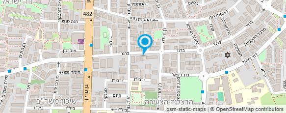 מפת הגעה אל עוגעוגה