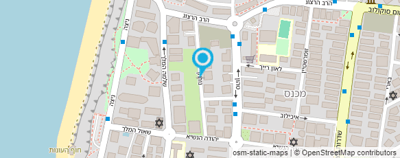 מפת הגעה אל רחלי שטרית  - יועצת תזונה