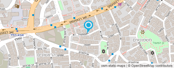 מפת הגעה אל גל ניסן - מדריך כושר