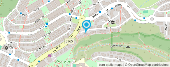 מפת הגעה אל יהודית מאמנת תזונה