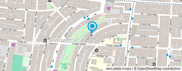 מפת הגעה אל בר - רפואה משלימה