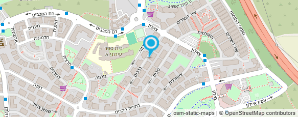 מפת הגעה אל גדי שפילר לימוד והדרכת ריצה