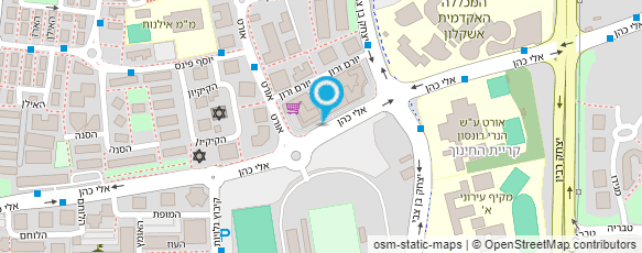 מפת הגעה אל שוק העיר