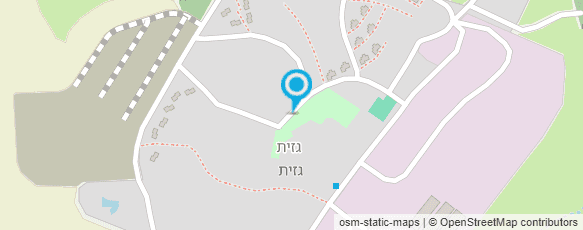 מפת הגעה אל מסגריית גזית