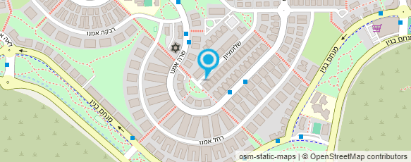 מפת הגעה אל בז'רנו אסתי מאמנת תזונה