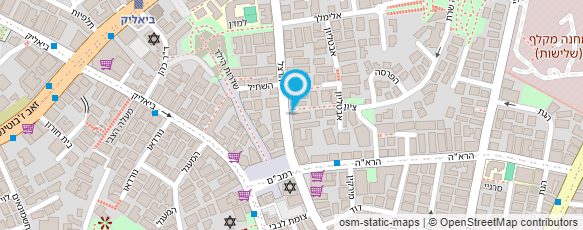 מפת הגעה אל meli meli הקונדיטוריה שלי