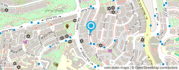 מפת הגעה אל רבקה רדונסקי