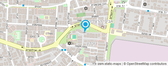 מפת הגעה אל תריסי עמית