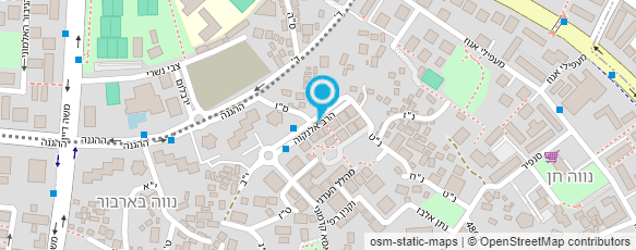 מפת הגעה אל אצלנו בחצר אירועים בטבע