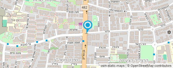 מפת הגעה אל יעל כהן שירותי פרסום וקידום באינטרנט