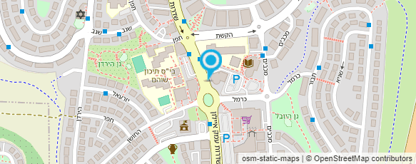 מפת הגעה אל מרכז דובדבן - לימודי מחשבים