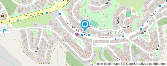 מפת הגעה אל שירותי הובלה אריא-ל