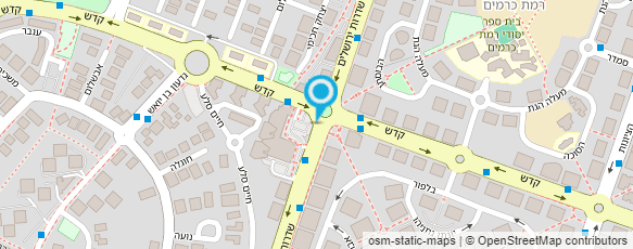 מפת הגעה אל חנות הצמר של איה