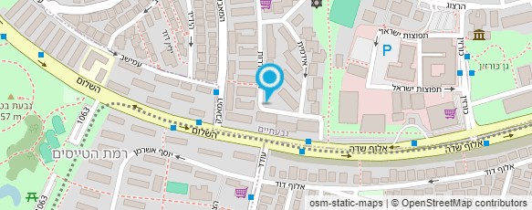 מפת הגעה אל תריסי ליאור