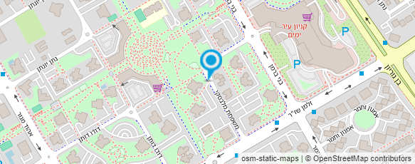 מפת הגעה אל לגעת בטבע