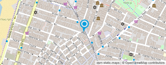 מפת הגעה אל goldeage cocktails-בר קוקטיילים קלאסי