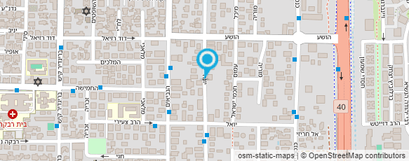 מפת הגעה אל עיצוב שיער גנית