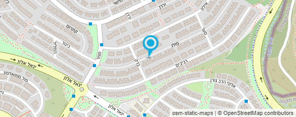 מפת הגעה אל רחלי יעל שיאצו ושיקום אורטופדי