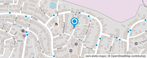 מפת הגעה אל גינות - גינון ופיתוח