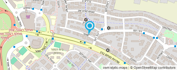 מפת הגעה אל עיצוב שיער אורלי קורן