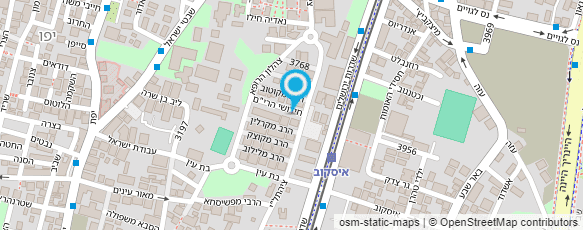 מפת הגעה אל שלומי ימיני - מאמן כושר