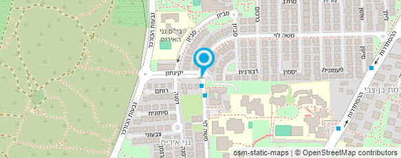 מפת הגעה אל נטלי עטיה - בשבילי