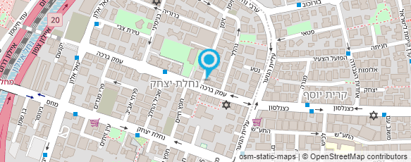 מפת הגעה אל אסף בלאו- מפגשי תיאטרון