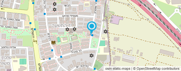 מפת הגעה אל עיצוב שיער אושרת