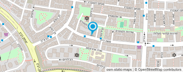 מפת הגעה אל הגן של מיכל