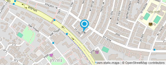 מפת הגעה אל קסום ומתוק  - עוגות מעוצבות