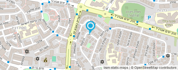 מפת הגעה אל אוחיון פרויקטים