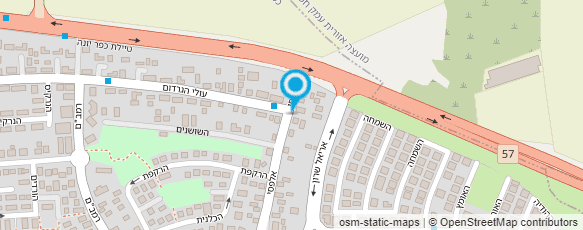 מפת הגעה אל ניר עבודות עפר ופינוי פסולת