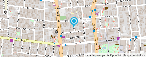 מפת הגעה אל מריה אוסטינט - עיצוב ותכנון פנים