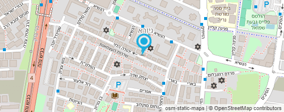 מפת הגעה אל מהמטבח של חני