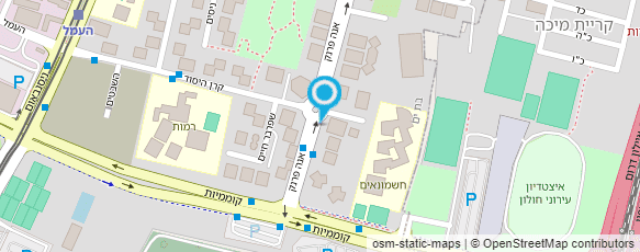 מפת הגעה אל מוניות שוהם לנתב"ג