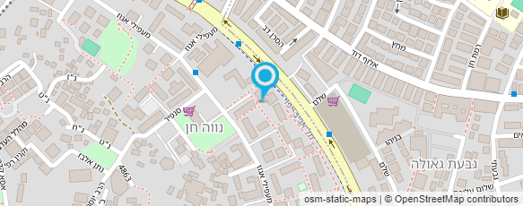 מפת הגעה אל בר גינון ופיתוח