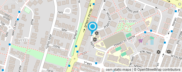 מפת הגעה אל Studio Yona סטודיו יונה