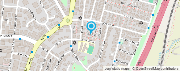 מפת הגעה אל סטודיו מורוש