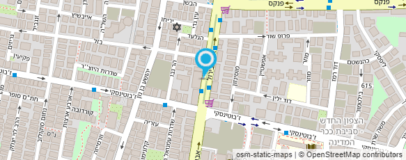 מפת הגעה אל מרכז בדרך הרוח - יוסף וקנין