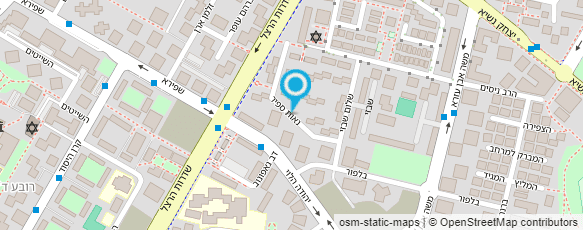 מפת הגעה אל אלינה סריק אדריכלית