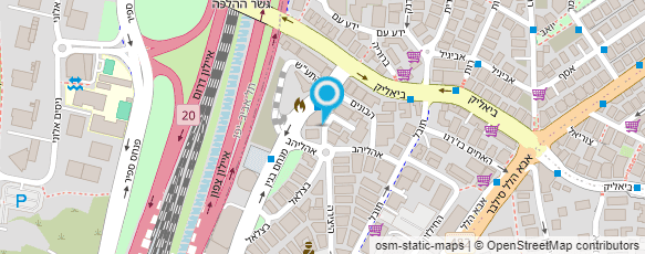 מפת הגעה אל Erg - שירותי מחשוב לעסקים