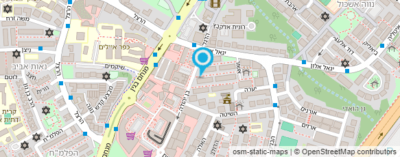 מפת הגעה אל פיצה סופר