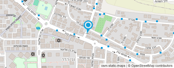 מפת הגעה אל פיני עיצוב שיער