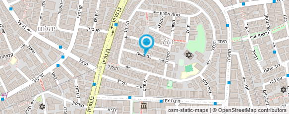 מפת הגעה אל לימודי הפקת אירועים